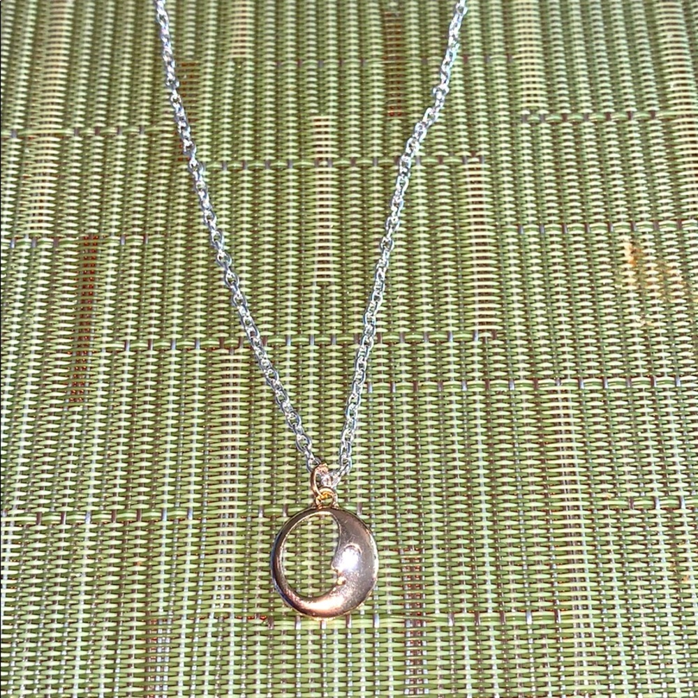 moon necklace !!